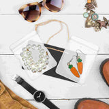 100 Pcs Clear Jewelry Bags Anti-tarnish Storage for Rings Earrings