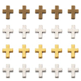 100 Pcs Cross Tibetan Style Alloy Beads Spacer Charms DIY Jewelry Making