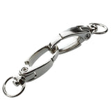 100 Pcs D Swivel Trigger Clips Hooks Metal Key Ring Lobster Clasps