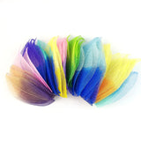 100 Pcs Dual Gradient Leaf Flower Material DIY Accessories