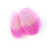 100 Pcs Dual Gradient Leaf Flower Material DIY Accessories
