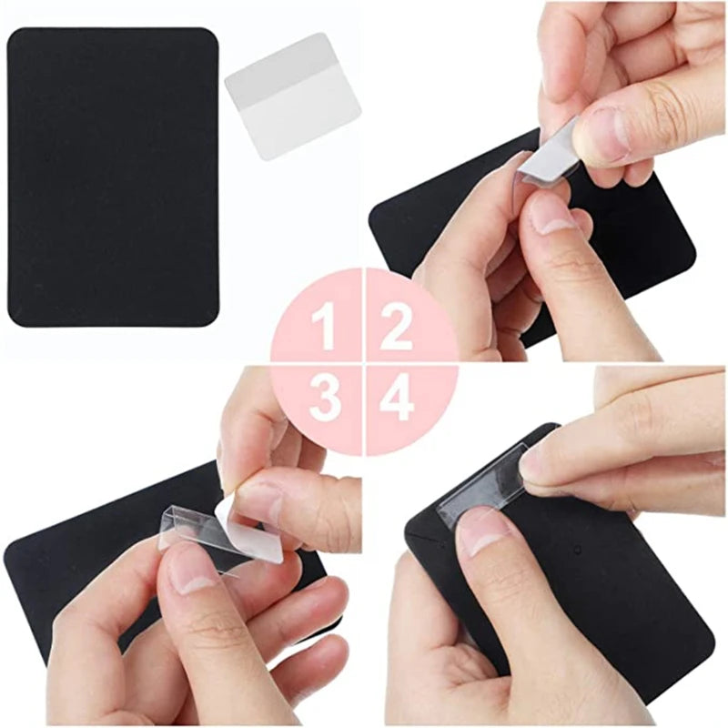 100 Pcs Earring Card Adapter Self-Adhesive Lip Hanger for Jewelry Display