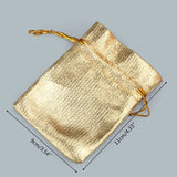 100 Pcs Jewelry Drawstring Pouches Party Favor Goody Pocket
