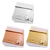100 Pcs Leaf Foil Paper Craft for Home Decoration