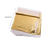 100 Pcs Leaf Foil Paper Craft for Home Decoration