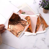 100 Pcs Leaf Foil Paper Craft for Home Decoration