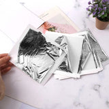 100 Pcs Leaf Foil Paper Craft for Home Decoration