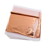 100 Pcs Leaf Foil Paper Craft for Home Decoration