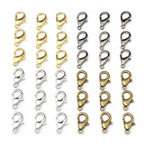 100 Pcs Metal Plated K Zinc Alloy Lobster Buckle DIY Necklace Bracelet