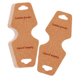 100 Pcs Necklace/Earring Display Cards Retail Jewelry Packaging