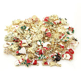 100 Pcs Christmas Charms Pendant DIY Necklace Bracelet Making