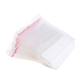 100 Pcs Transparent Self Adhesive Jewelry Seal 6x8cm