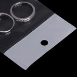 100 Pcs Transparent Self Adhesive Jewelry Seal 6x8cm