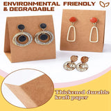 100 Earring Display Cards with 200 Backs