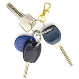 100 Pcs Metal Swivel Lobster Claw Clasp Silver