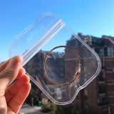 100 Pcs Self Sealing Adhesive PVC Bags for Jewelry Storage