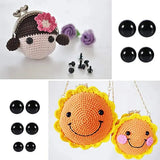 100 Pcs Plastic Eye Toy Accessories Plush Doll DIY Eyes G414