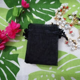 100 Pcs Drawstring Organza Bags Jewelry Gift Bags Christmas Wedding Packaging