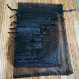 100 Pcs Drawstring Organza Bags Jewelry Gift Bags Christmas Wedding Packaging