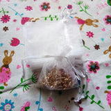 100 Pcs White Organza Bags Drawstring Pouches Jewelry Wedding Packaging