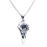 Personal Eagle Skull Bone Pendant Necklace