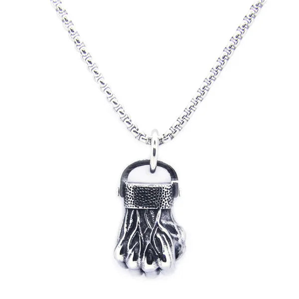 Boxing Gloves Pendant Necklace 316 Stainless Steel