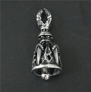 Personal Punk Bells Pendant Stainless Steel Biker Pendant