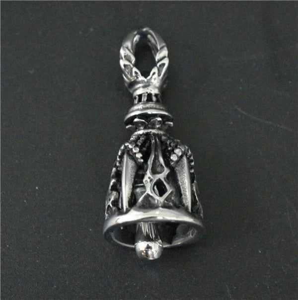 Personal Punk Bells Pendant Stainless Steel Biker Pendant