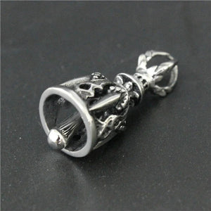 Personal Punk Bells Pendant Stainless Steel Biker Pendant