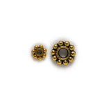 100pcs Daisy Flower Spacer Beads for Jewelry Making 6.5mm