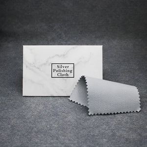 100/Piece Silver Polishing Cloth Platinum 925 Silver Jewelry Cleaning