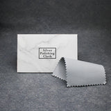 100/Piece Silver Polishing Cloth Platinum 925 Silver Jewelry Cleaning