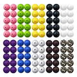 100pcs 15mm Round Silicone Beads for DIY Necklace Bracelet Set Teething Chewing
