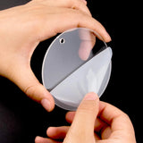 100 Pack 2" Clear Acrylic Keychain Blanks w/ Hole, DIY Crafts