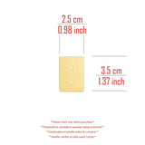 100Pcs 3.5X2.5cm Square Silver Stud Hoop Earring Cards Display Holder