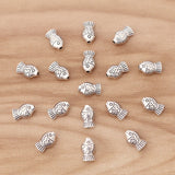 100 3D Fish Spacer Beads Charms for DIY Jewellery Making 9x5mm