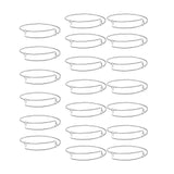 100 Pcs 65mm Expandable Bangle Bracelets Jewelry Findings