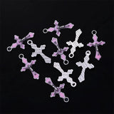 100 Pieces Small Christ Jesus Cross Catholic Zinc Alloy Jewelry
