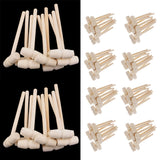 100 Mini Wooden Hammers for Seafood Lobster Shell