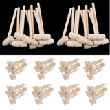 100 Mini Wooden Hammers for Seafood Lobster Shell