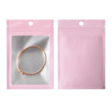 100 Mylar Bags 2.8x4 In Smell Proof Resealable Clear Window Food Jewelry Packag