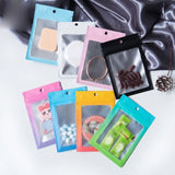 100 Mylar Bags 2.8x4 In Smell Proof Resealable Clear Window Food Jewelry Packag
