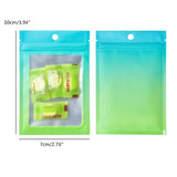 100 Mylar Smell Proof Bags 2.8x4 In