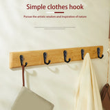 Double-Hole Single Robe Coat Hooks with Screws