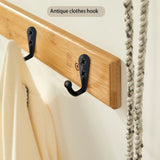 Double-Hole Single Robe Coat Hooks with Screws