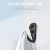 Double-Hole Single Robe Coat Hooks with Screws