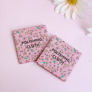 100 Mini Silver Polishing Cloth & Jewelry Polishing Cloth 5x5cm