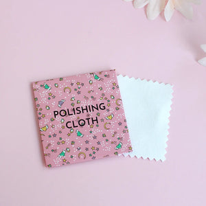 100 Mini Silver Polishing Cloth & Jewelry Polishing Cloth 5x5cm
