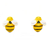 100 Small Resin Bee Jewelry Decoration Hairpin Cream Epoxy Patch