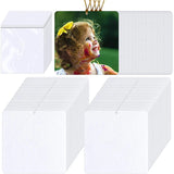 100 Sublimation Air Freshener Blanks DIY Car Pressed Felt Blanks